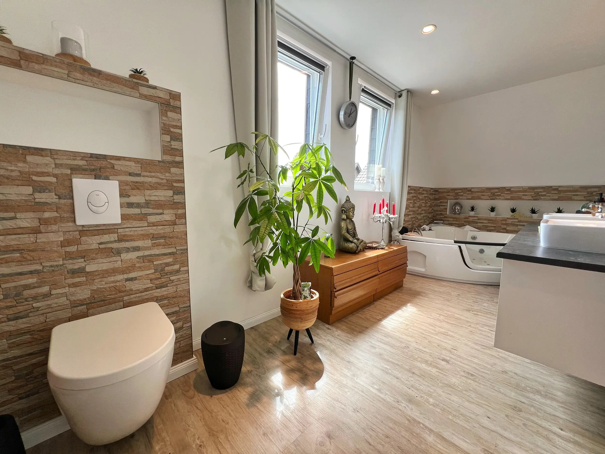 Aufnahme vom Badezimmer der Immobilie am Fleigenkamp in Dülmen