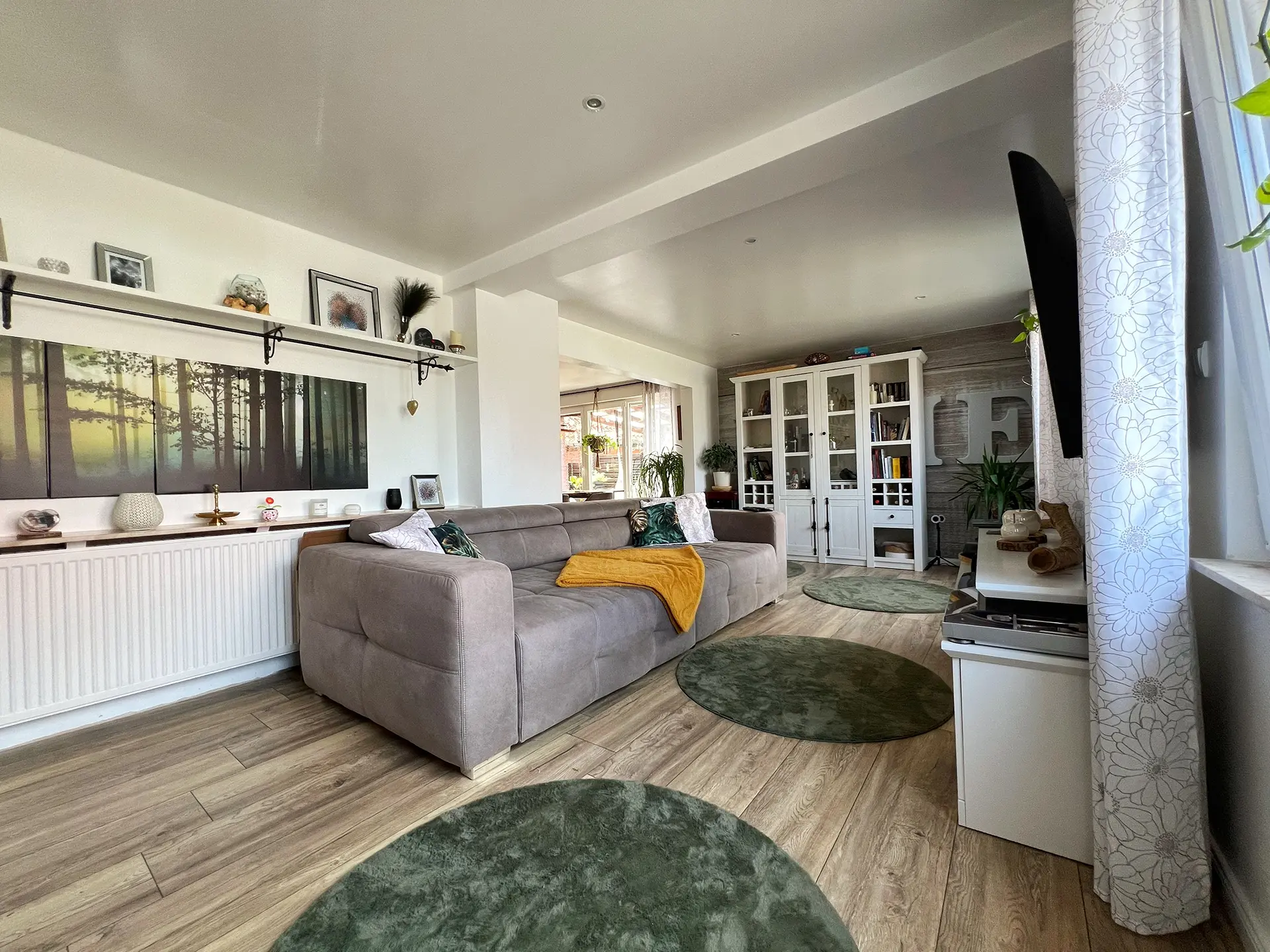 Innenaufnahme – Einfamilienhaus Fleigenkamp Dülmen – Wohnzimmer