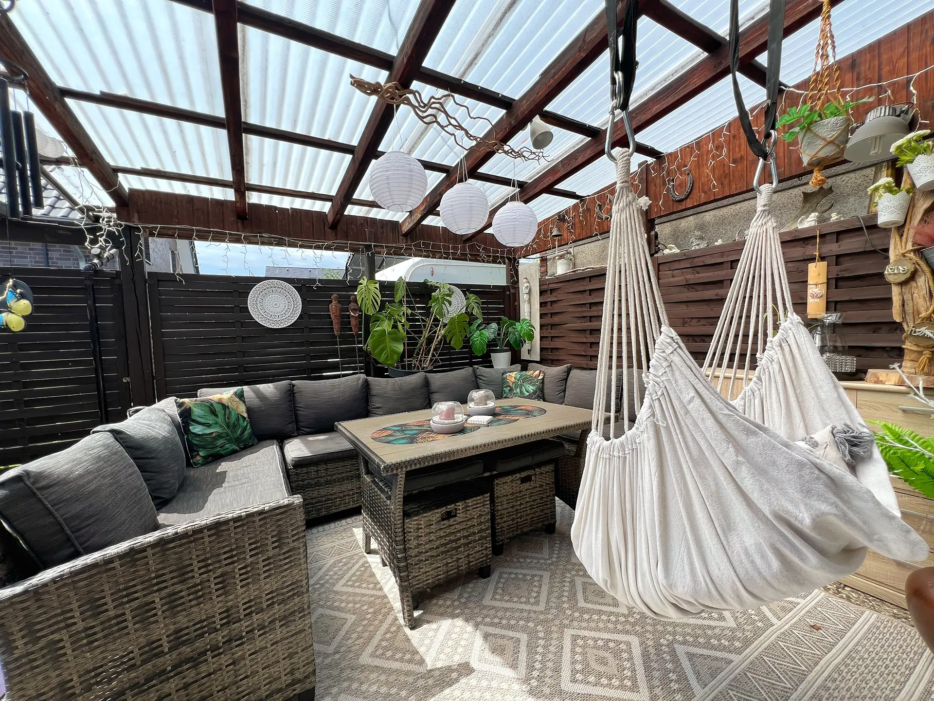 Außenaufnahme – Einfamilienhaus Fleigenkamp Dülmen – Terrasse